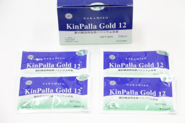中溝貴金属の歯科金属製品12％金パラ(キンパラ ゴールド12)